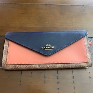 Coach skinny wallet